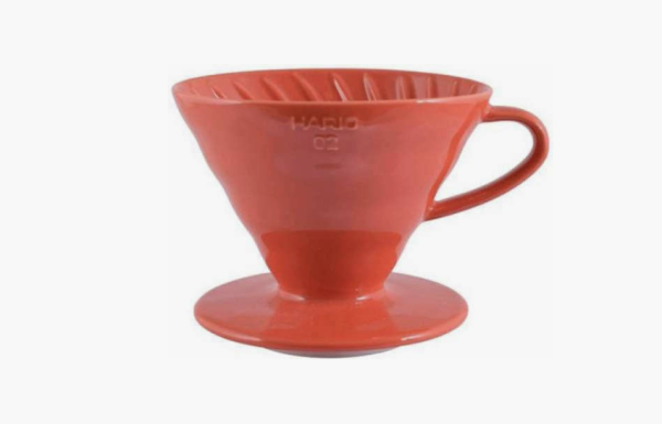 Hario V60 02 Coffee Dripper Κεραμικό Κόκκινο